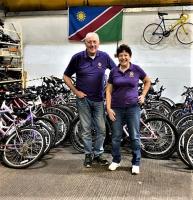 Jackie and Bob with their latest haul